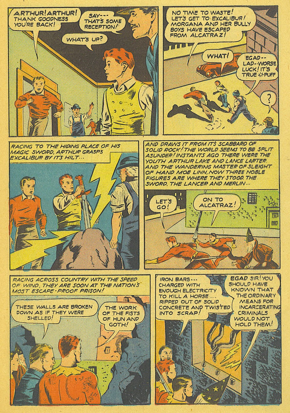 Read online Super-Mystery Comics comic -  Issue #21 - 30