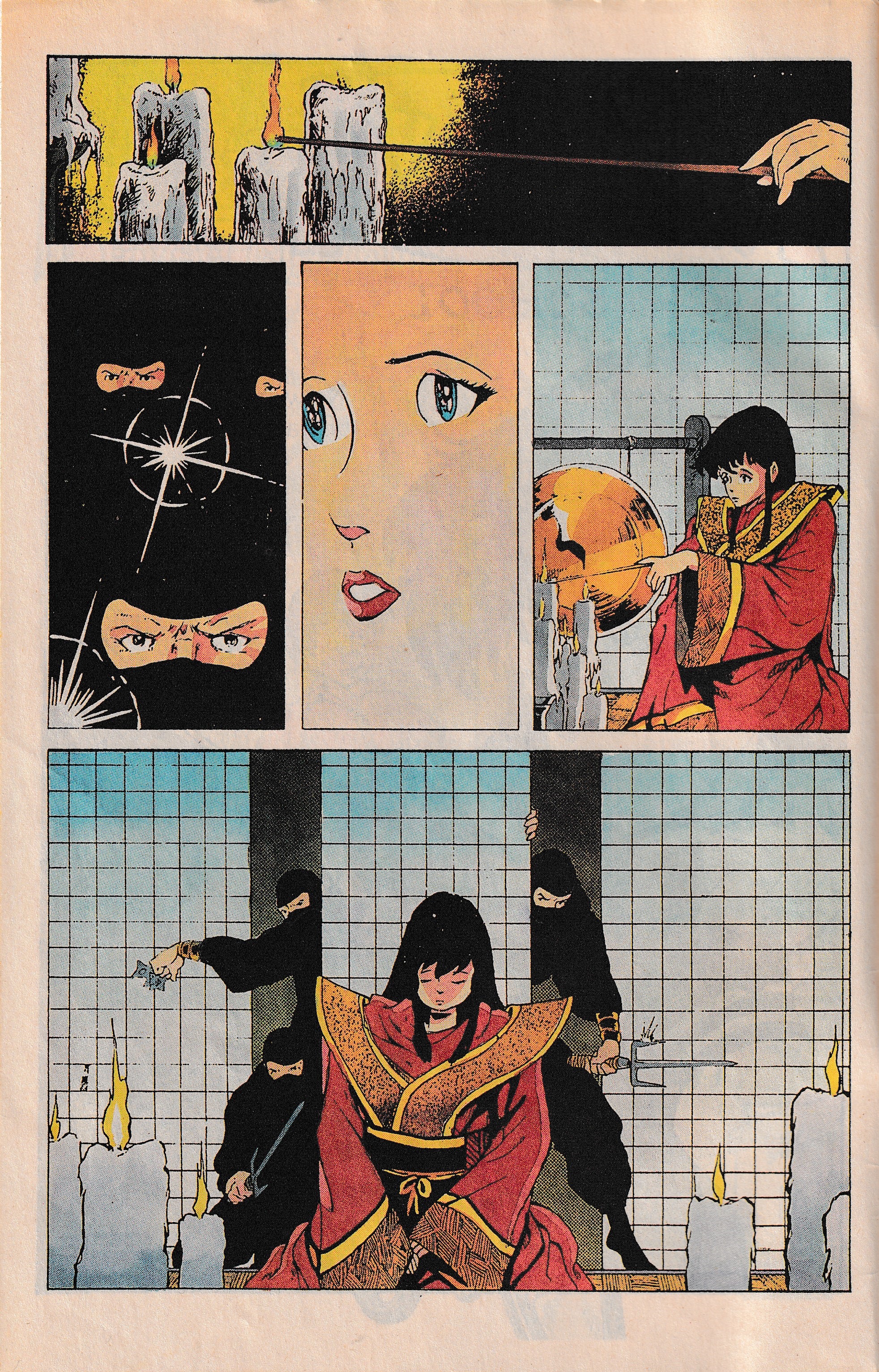 Read online Ninja High School In Color comic -  Issue #1 - 4