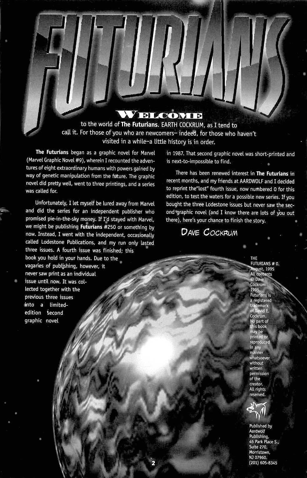 Read online Futurians comic -  Issue # Full - 2