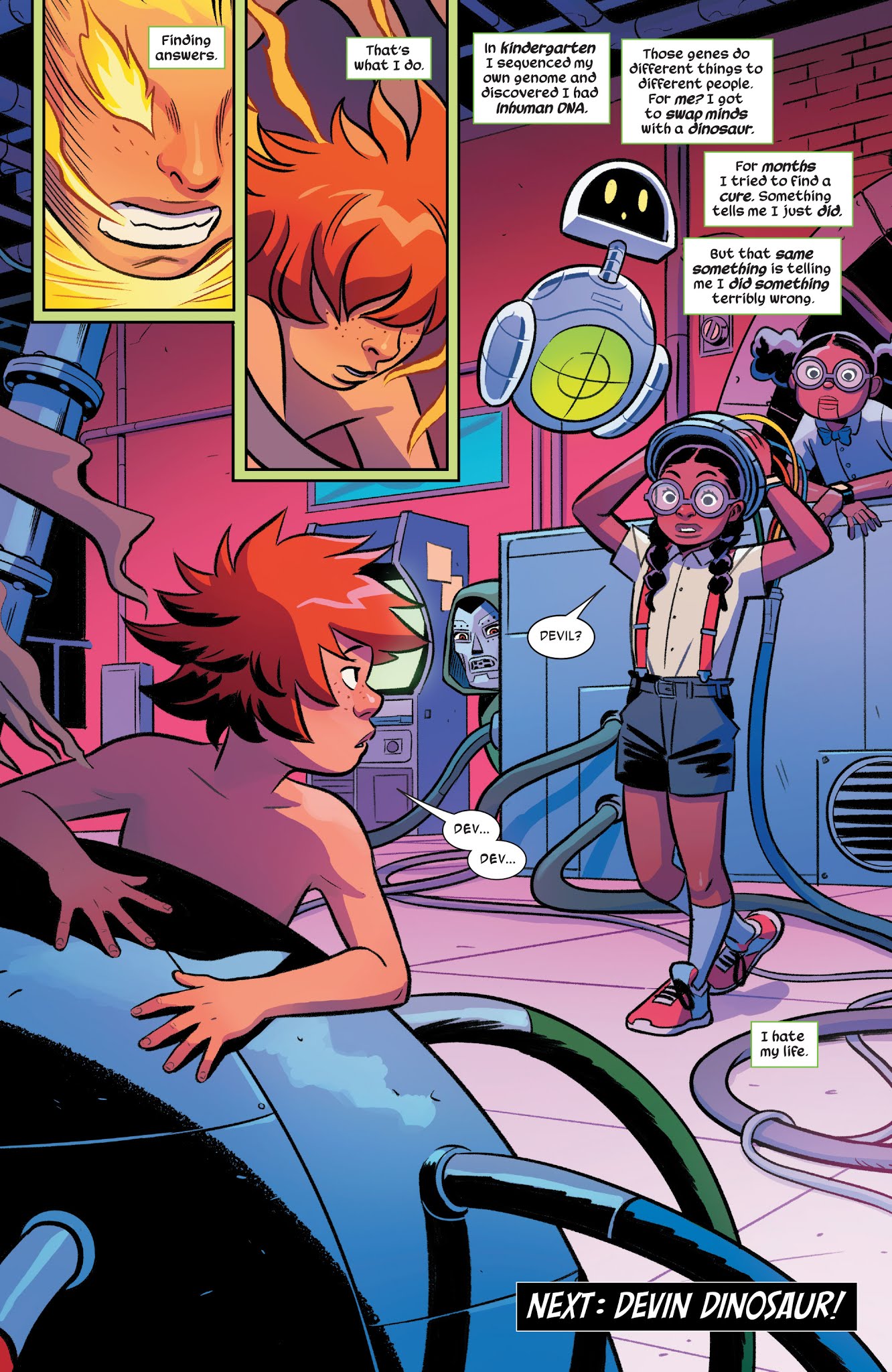 Read online Moon Girl And Devil Dinosaur comic -  Issue #33 - 21