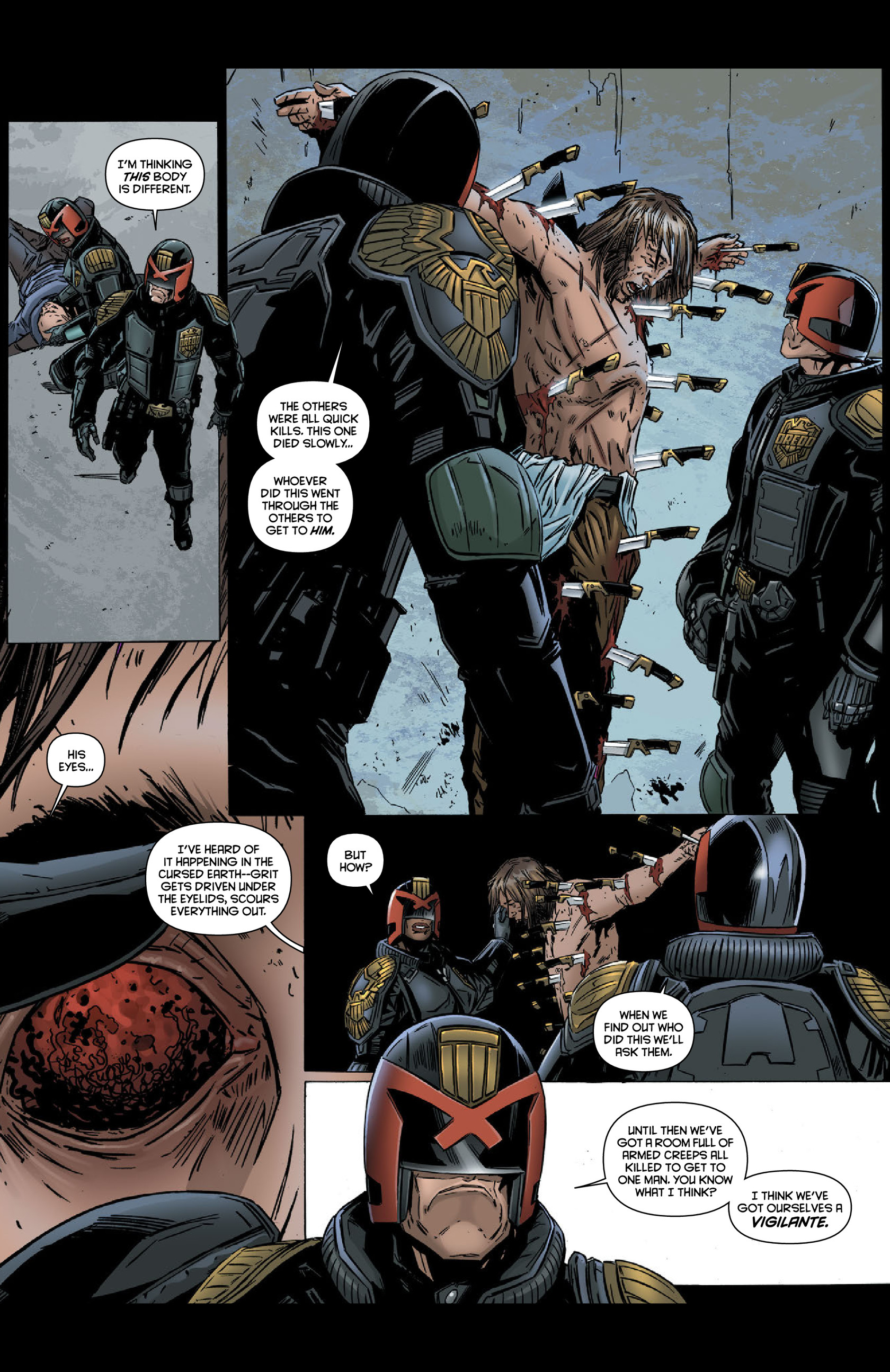 Read online Dredd: Dust comic -  Issue #1 - 11
