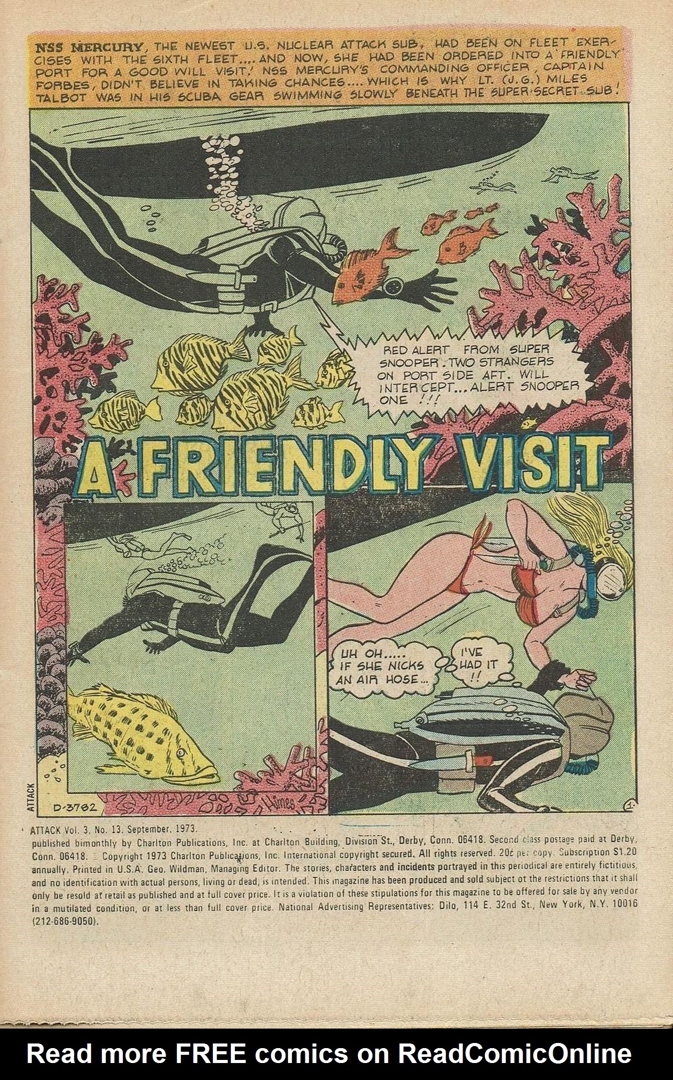 Read online Attack (1971) comic -  Issue #13 - 3
