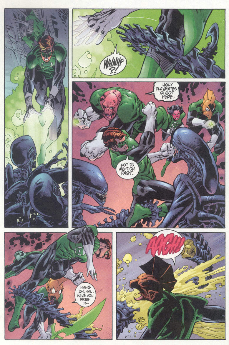 Read online Green Lantern vs. Aliens comic -  Issue #1 - 18