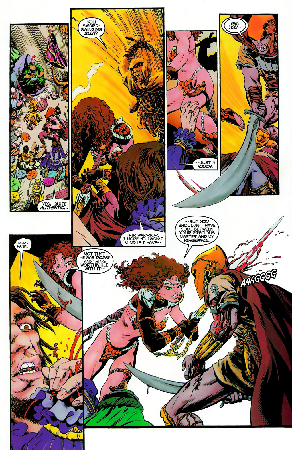Read online Red Sonja A Death in Scarlet comic -  Issue # Full - 19