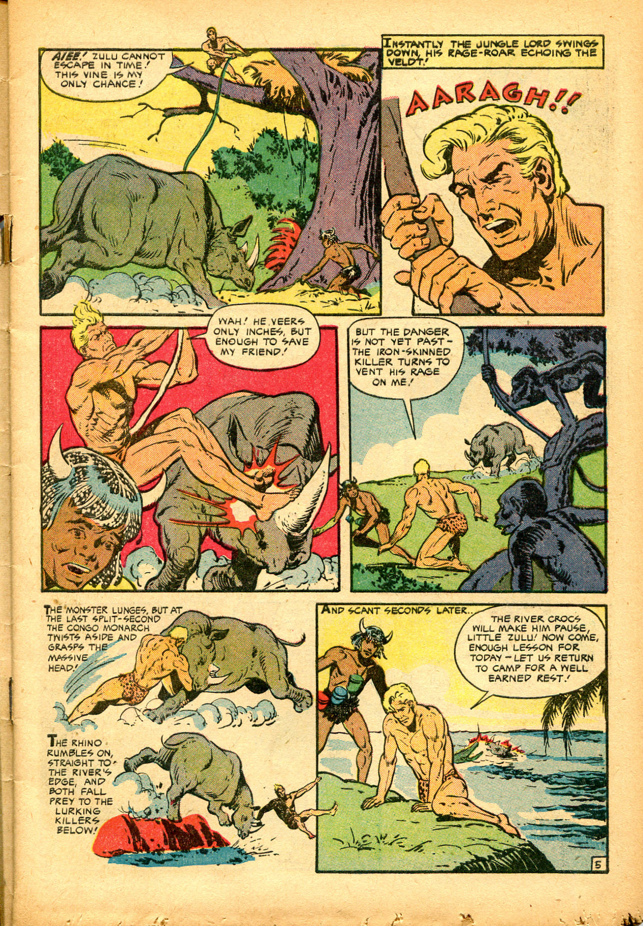 Read online Jungle Comics comic -  Issue #135 - 7