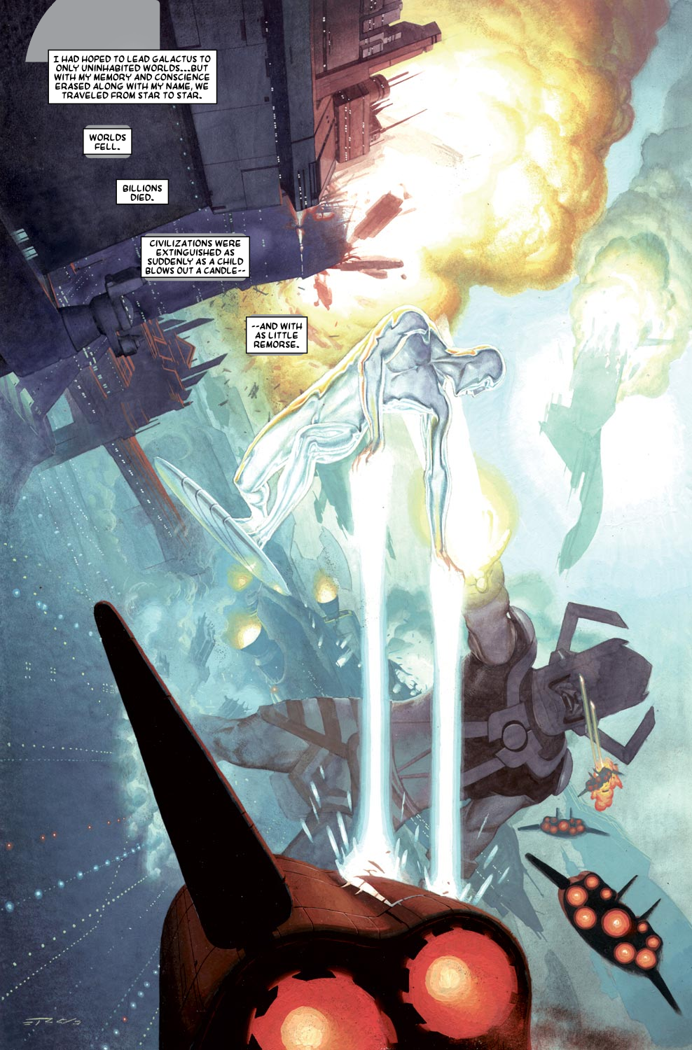Read online Silver Surfer: Requiem comic -  Issue #1 - 16