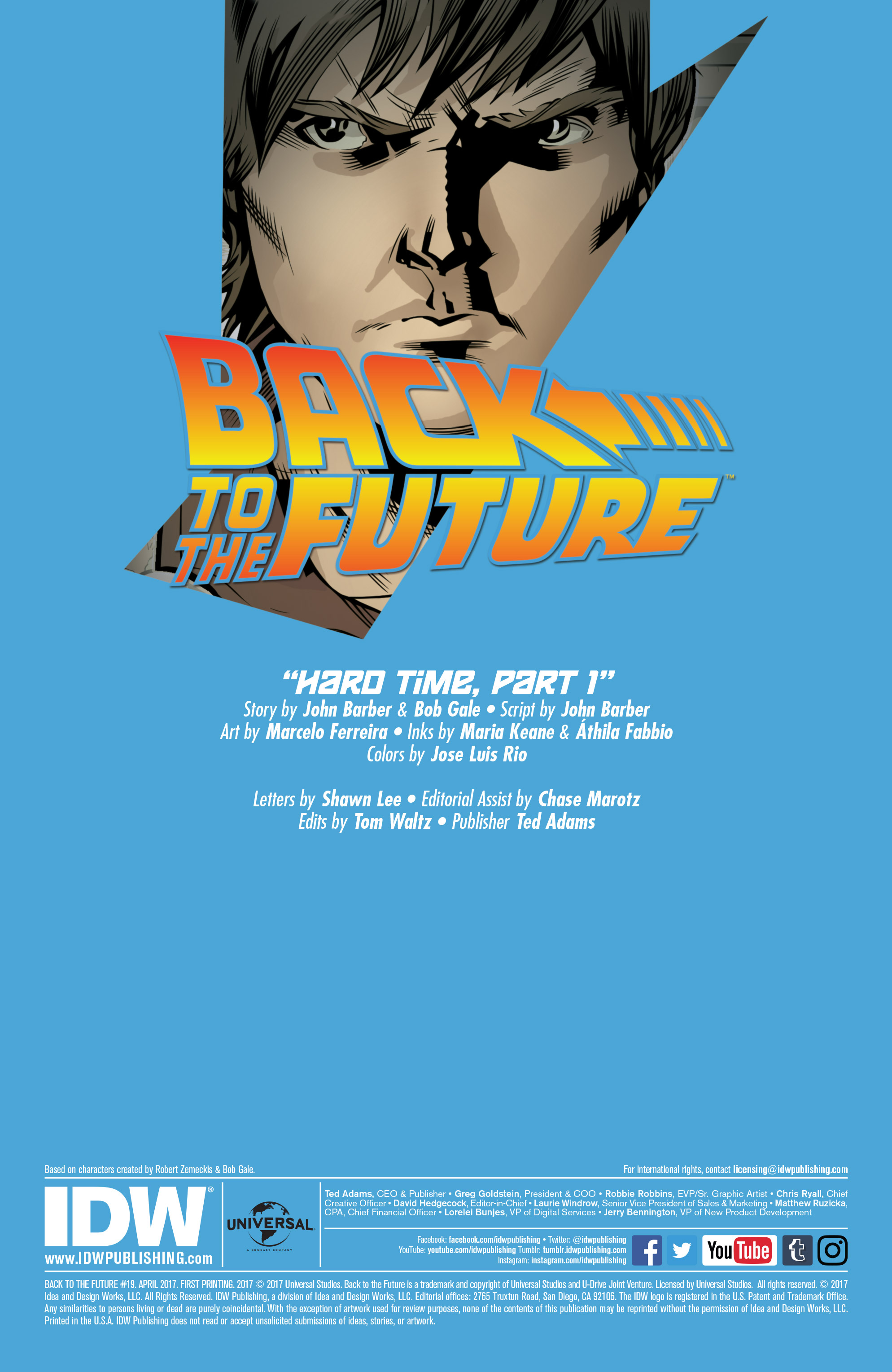 Read online Back to the Future (2015) comic -  Issue #19 - 2