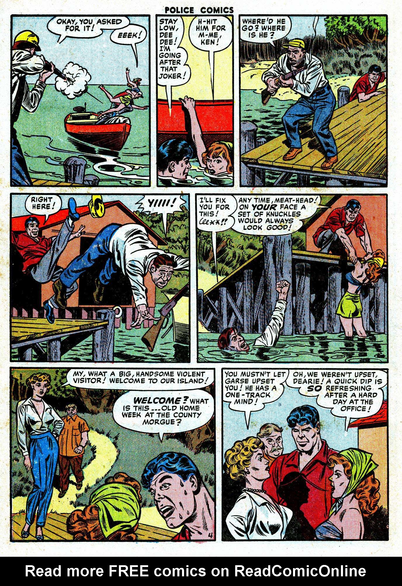 Read online Police Comics comic -  Issue #111 - 5