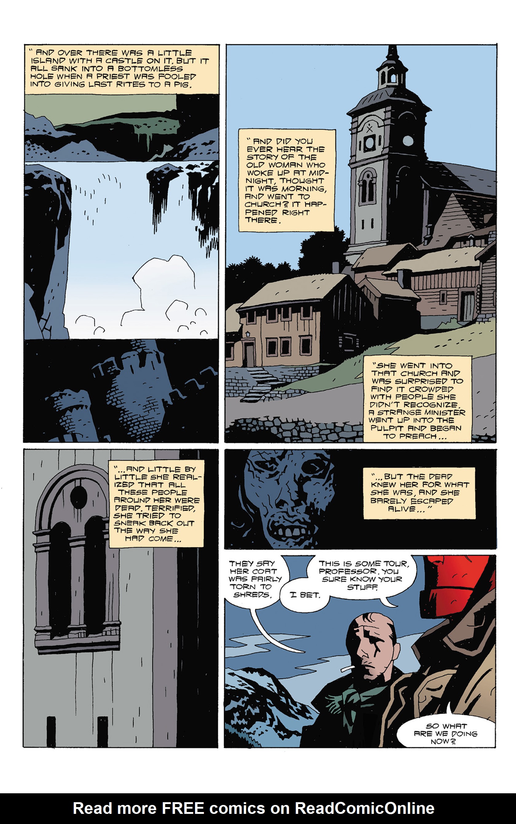 Read online Hellboy: The Right Hand of Doom comic -  Issue # TPB - 20