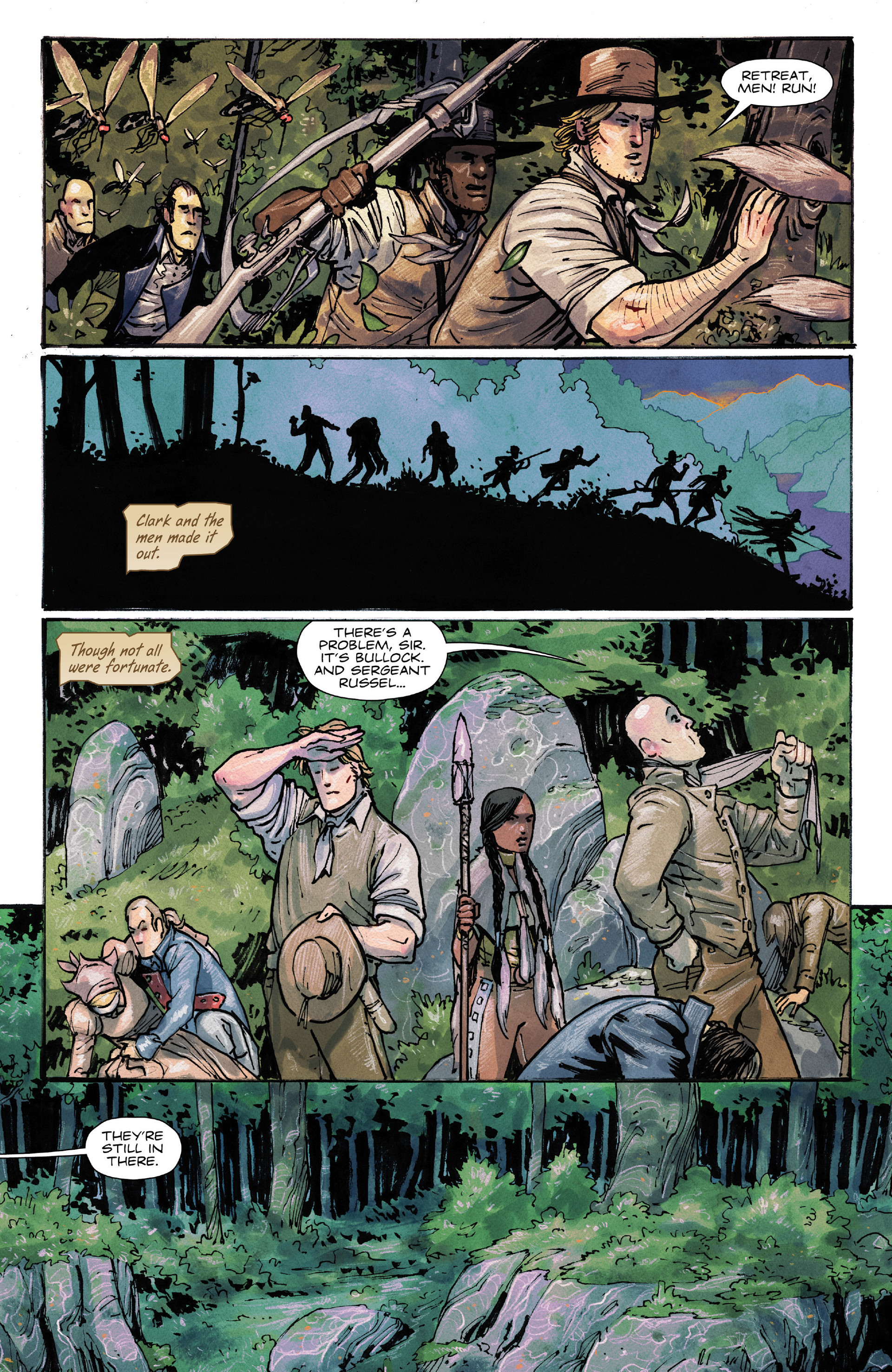 Read online Manifest Destiny comic -  Issue #9 - 16