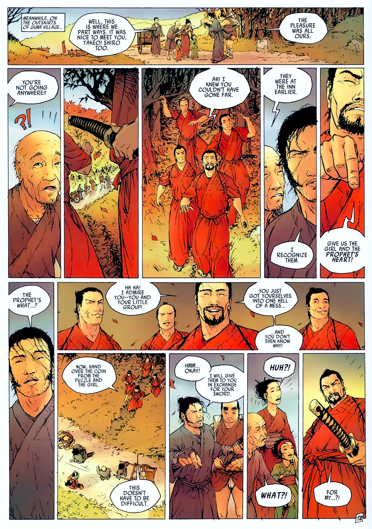 Read online Samurai: Legend comic -  Issue #1 - 22