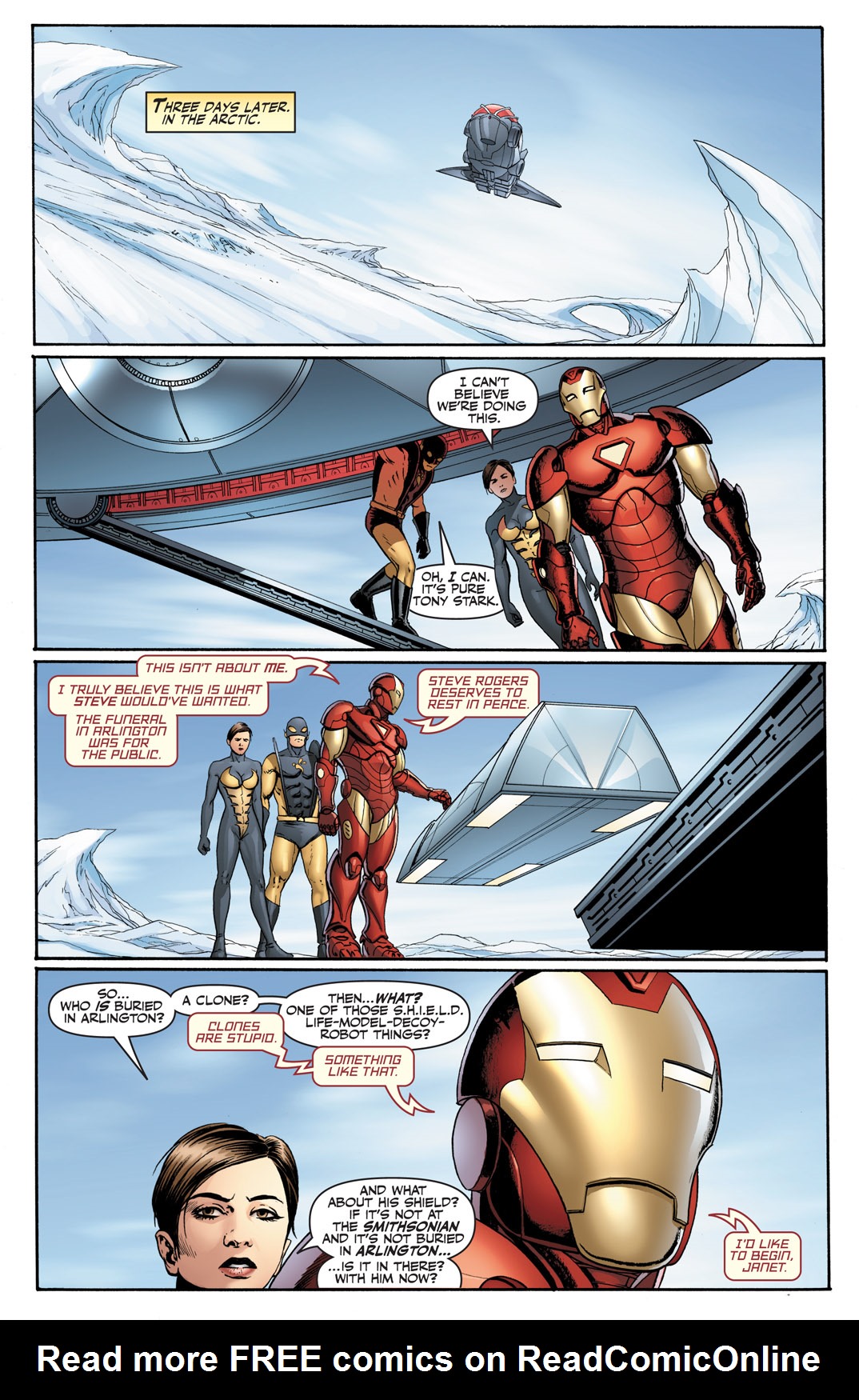 Read online Fallen Son: The Death of Captain America comic -  Issue #5 - 17