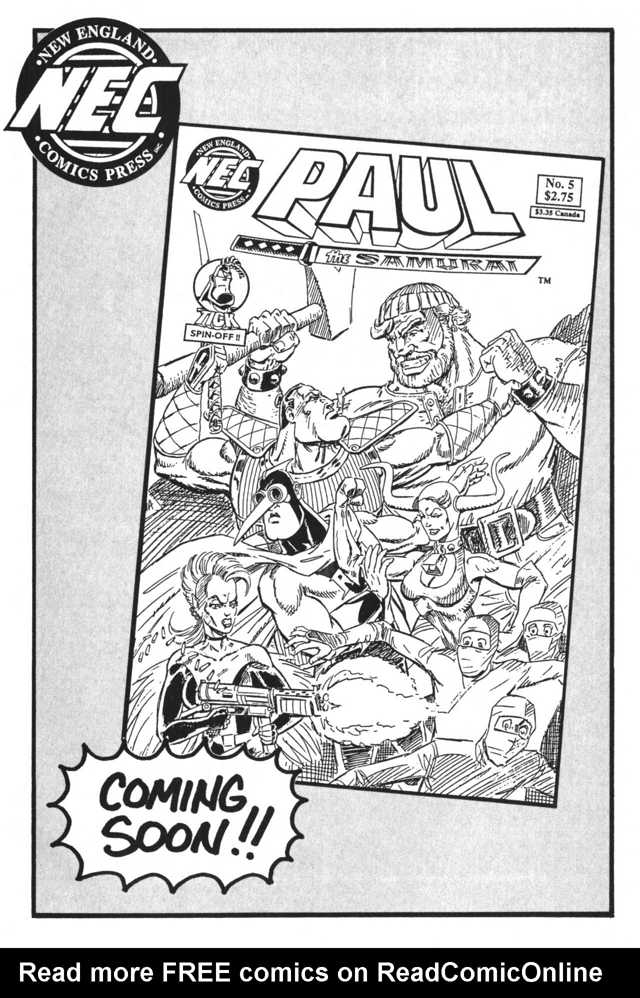Read online Paul the Samurai (1992) comic -  Issue #4 - 29