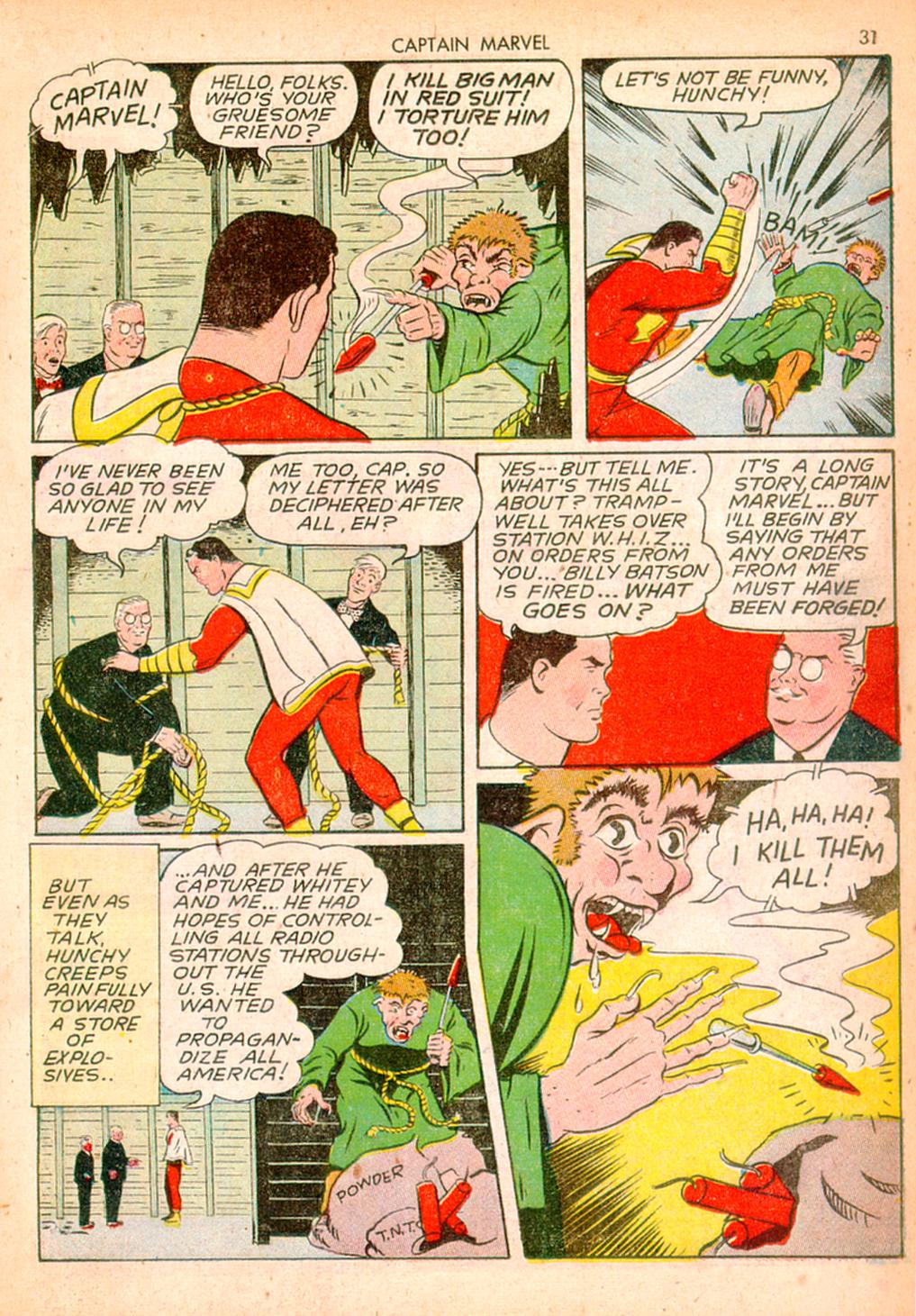 Read online Captain Marvel Adventures comic -  Issue #10 - 31