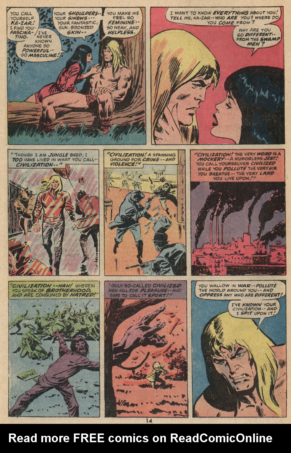 Read online Astonishing Tales (1970) comic -  Issue #14 - 10