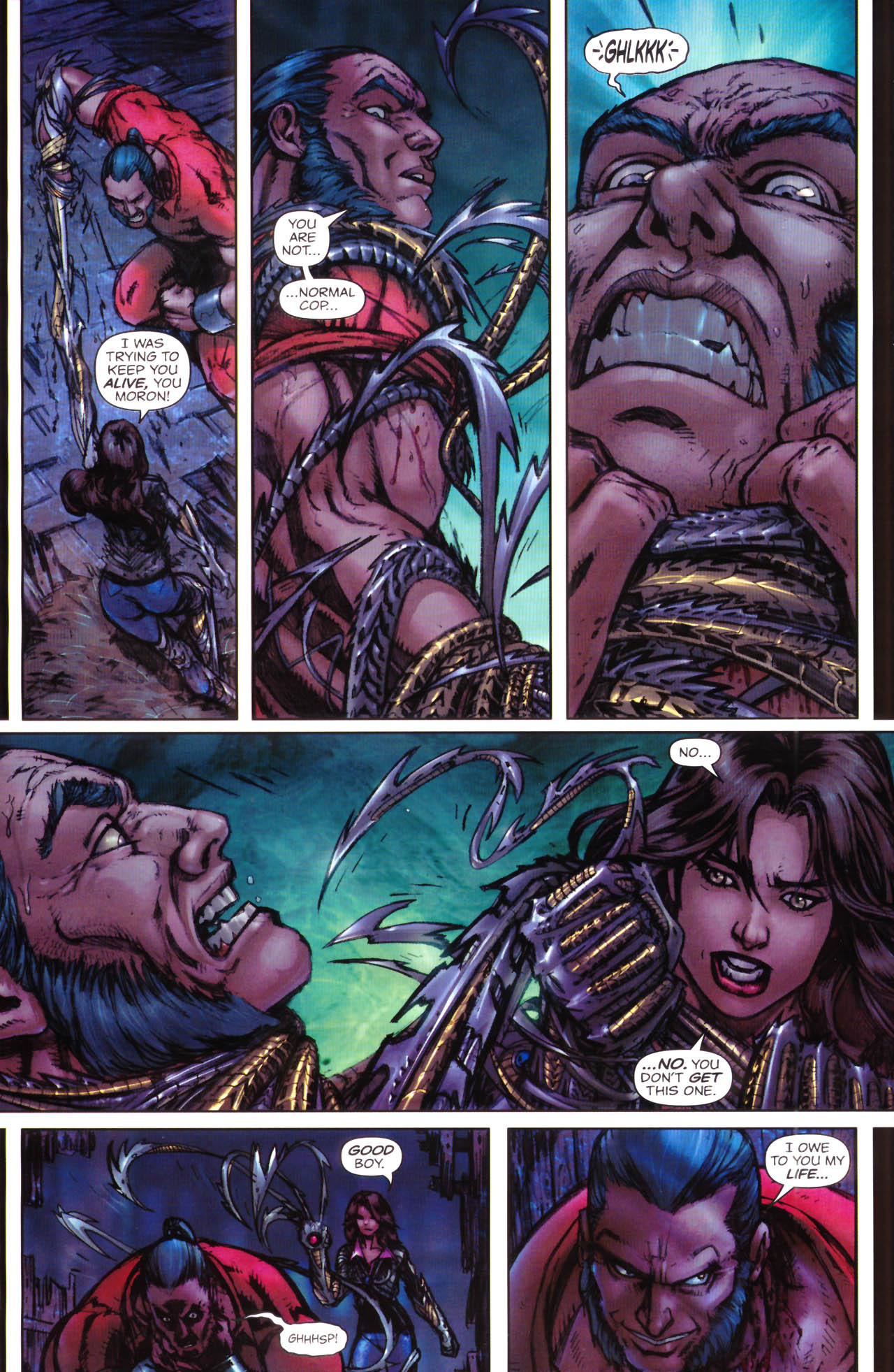 Read online Witchblade/The Punisher comic -  Issue # Full - 19