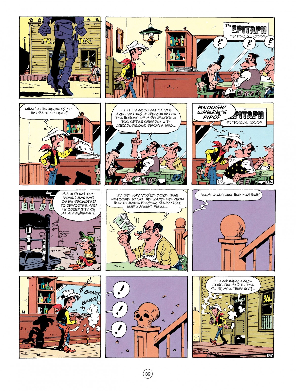 Read online A Lucky Luke Adventure comic -  Issue #41 - 39