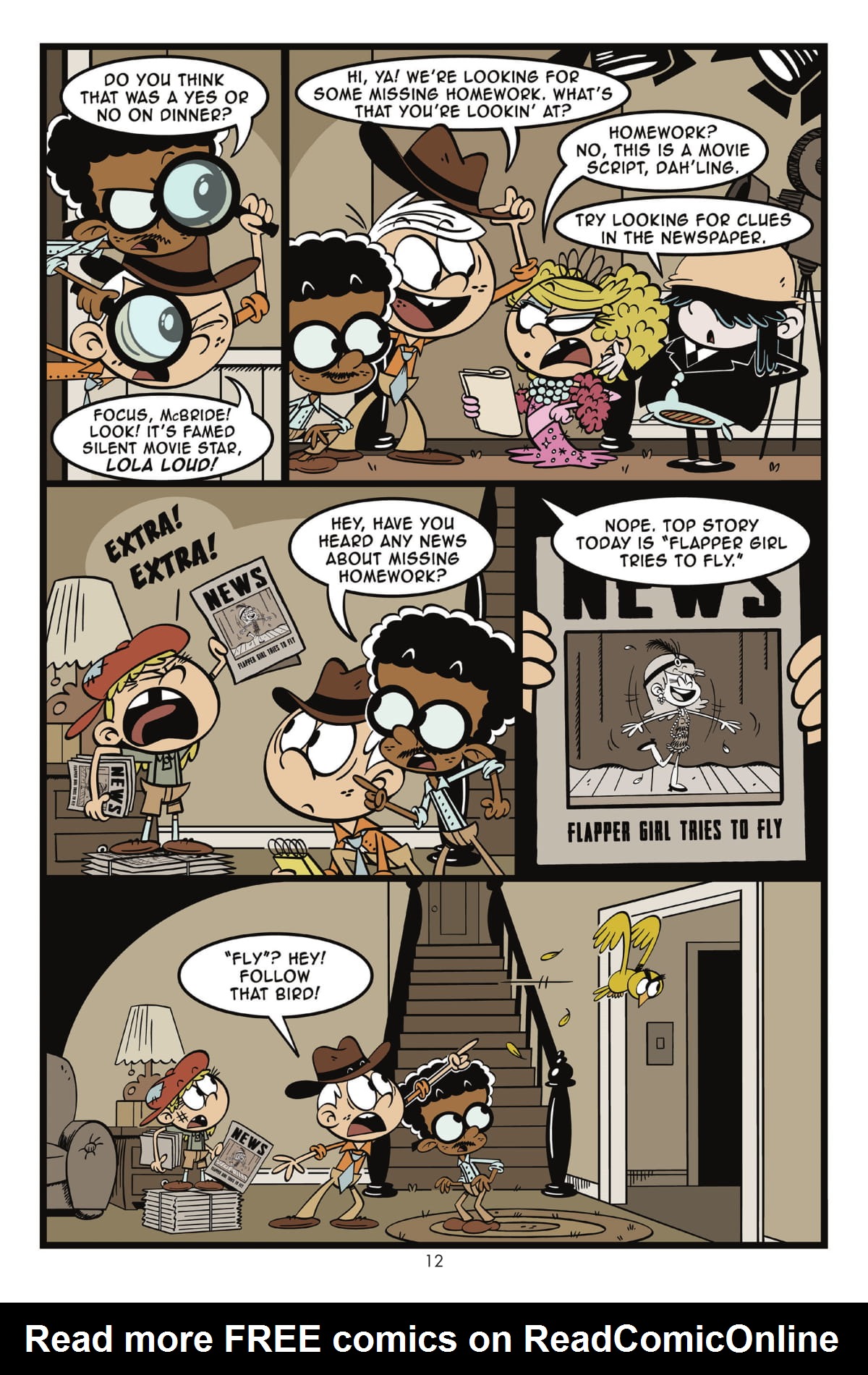 Read online The Loud House comic -  Issue #3 - 12