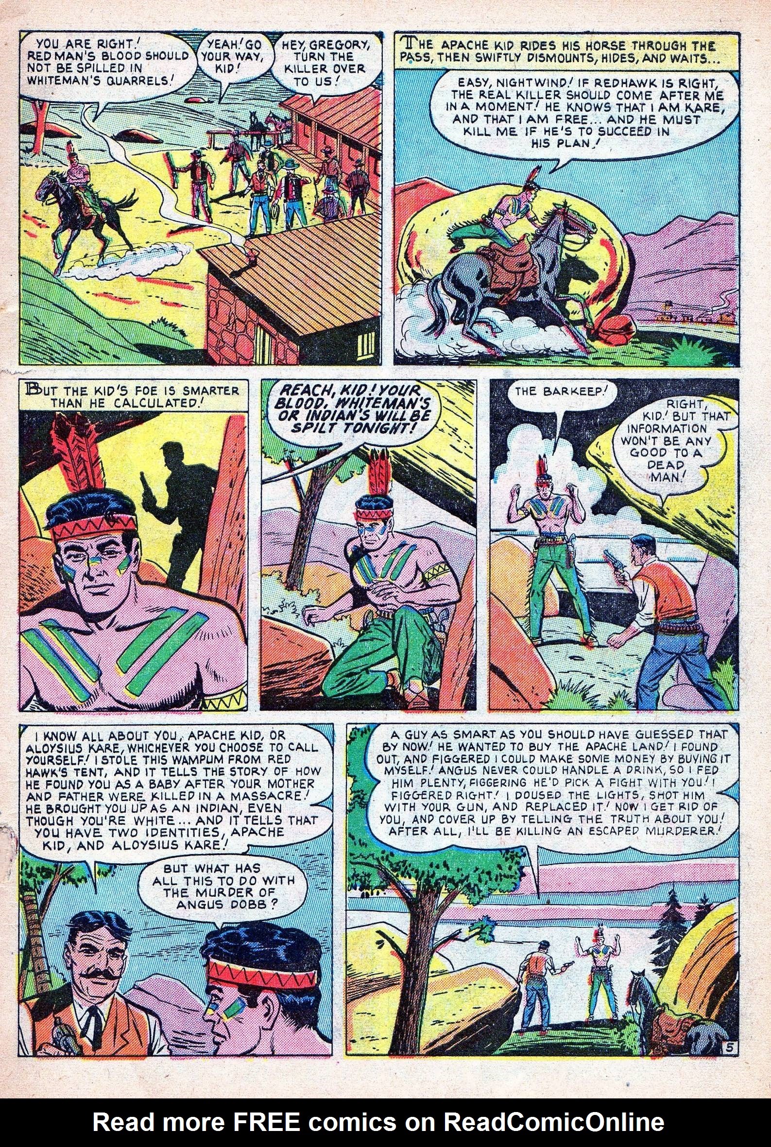 Read online Two Gun Western (1950) comic -  Issue #8 - 7