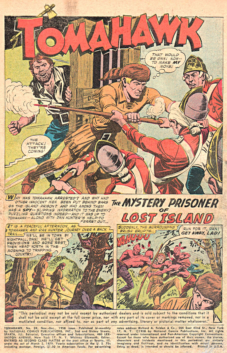 Read online Tomahawk comic -  Issue #59 - 3