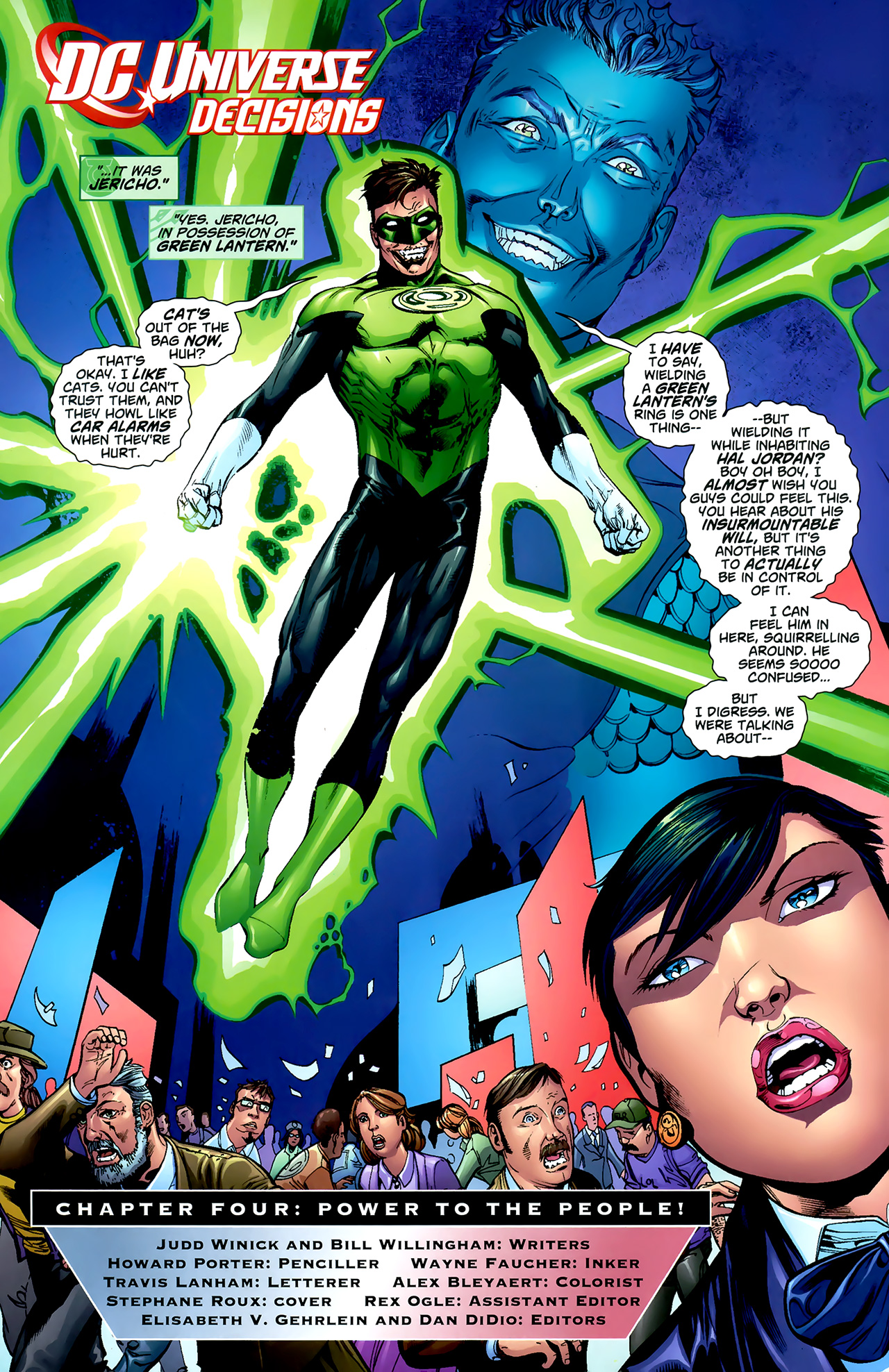 Read online DC Universe: Decisions comic -  Issue #4 - 3