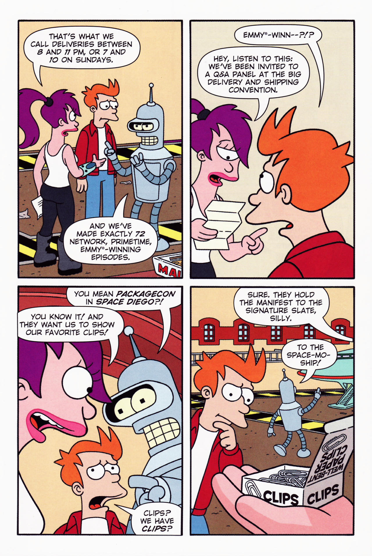 Read online Futurama Comics comic -  Issue #50b - 4