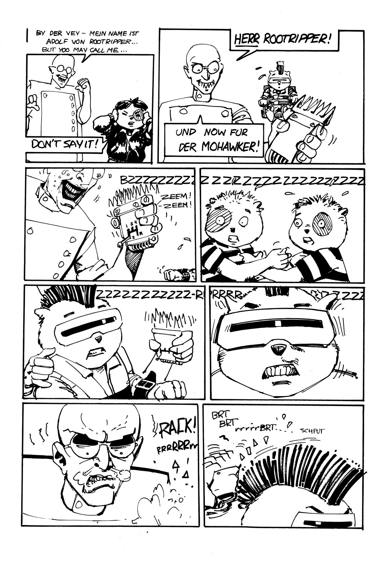 Read online Adolescent Radioactive Black Belt Hamsters comic -  Issue #3 - 14