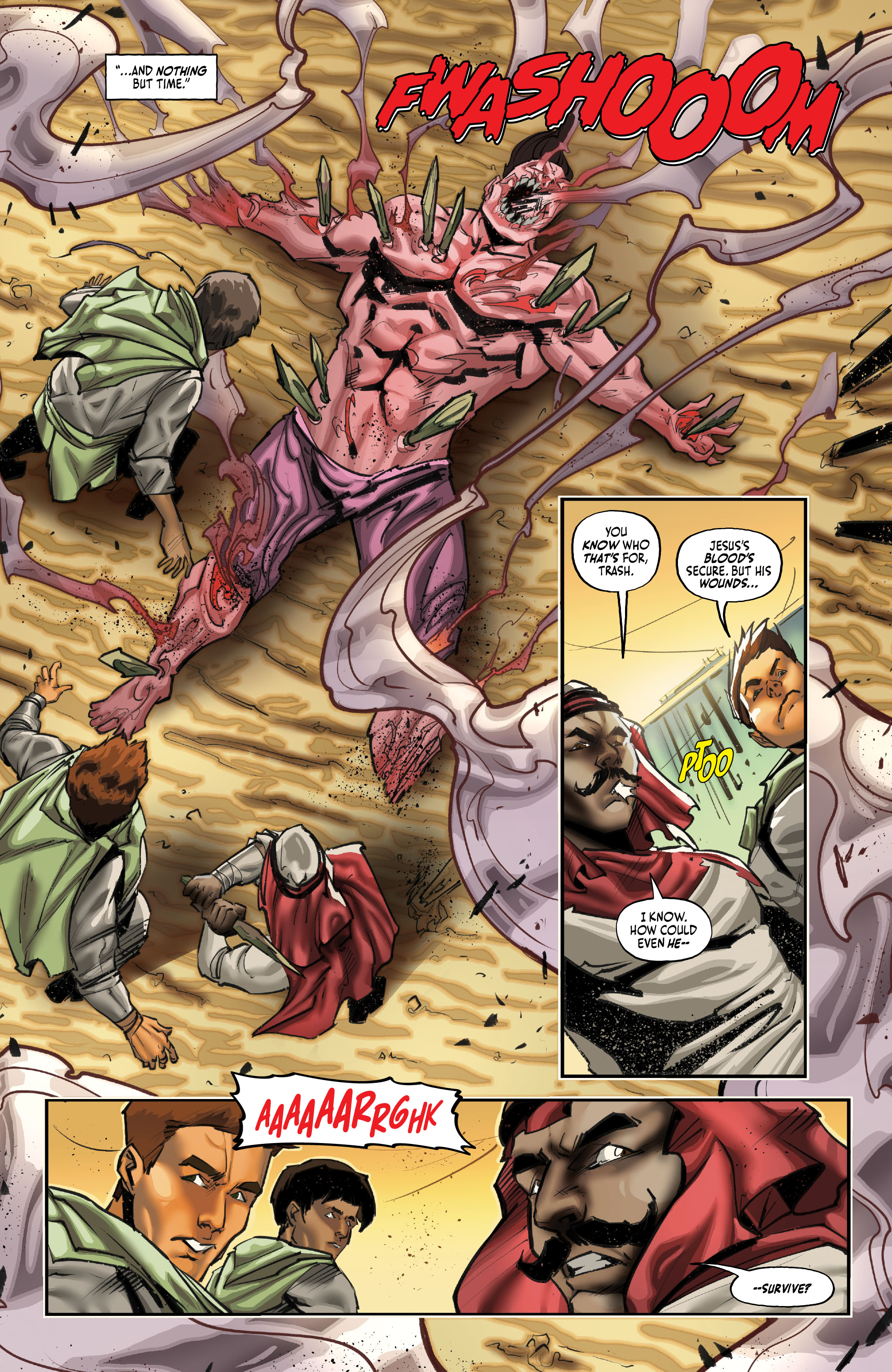 Read online Loaded Bible: Blood Of My Blood comic -  Issue #2 - 13