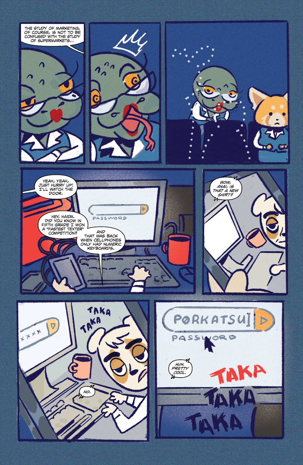Aggretsuko Meet Her Friends issue 2 - Page 18