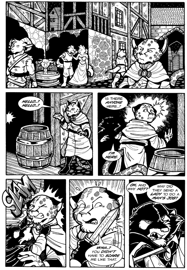 Read online Tall Tails: Thieves' Quest comic -  Issue #13 - 22