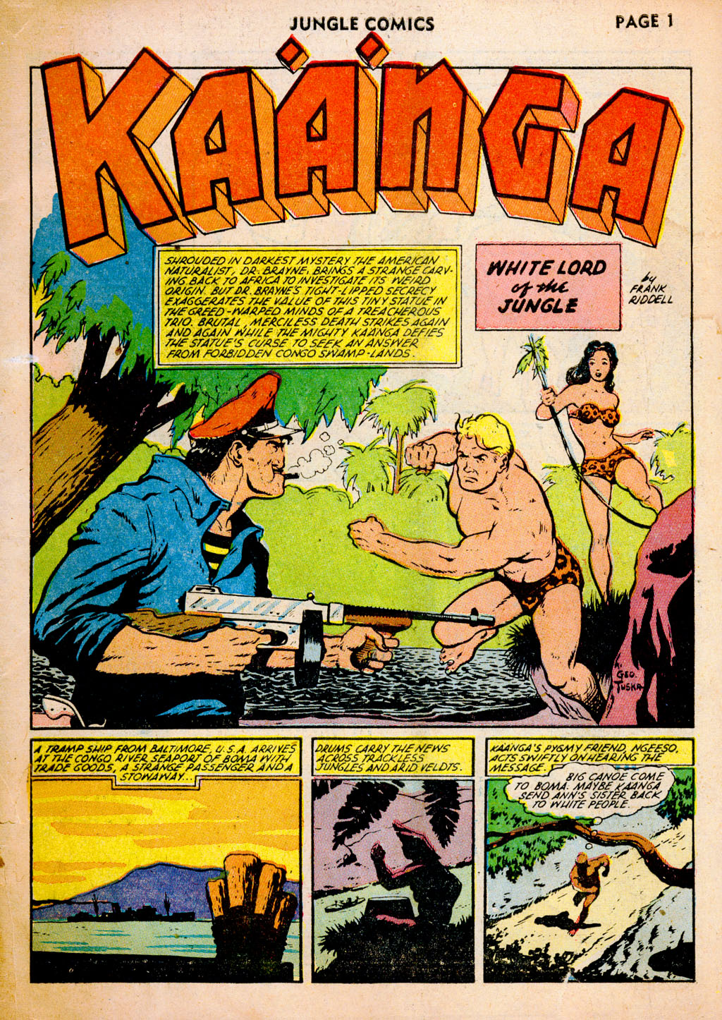 Read online Jungle Comics comic -  Issue #37 - 3