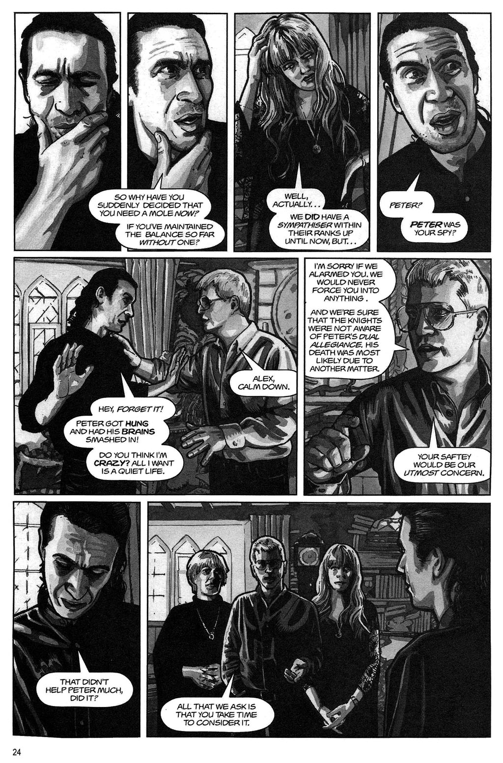 Read online Strangehaven comic -  Issue #17 - 24
