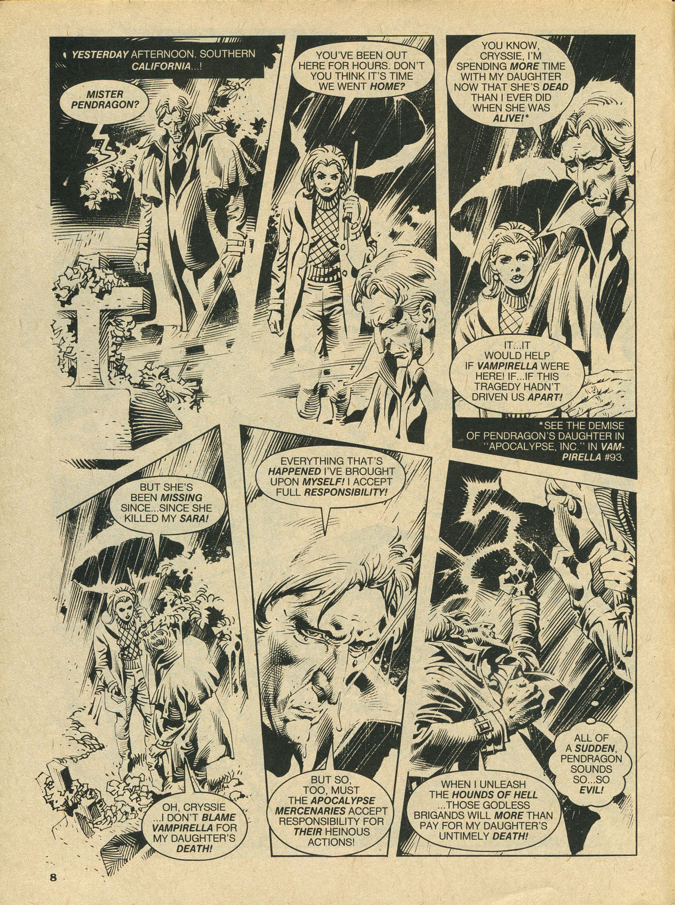 Read online Vampirella (1969) comic -  Issue #95 - 8