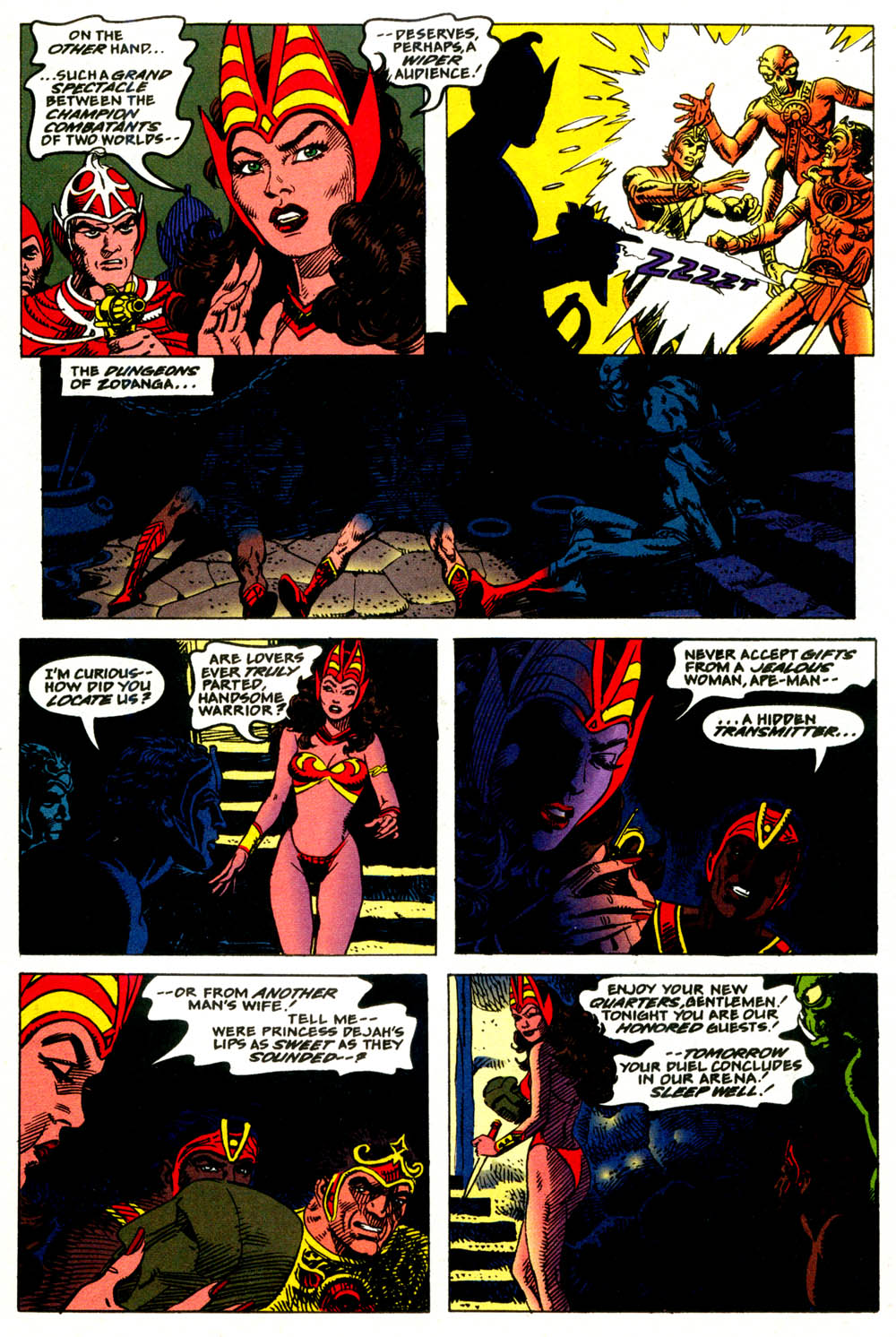 Read online Tarzan/John Carter: Warlords of Mars comic -  Issue #3 - 25