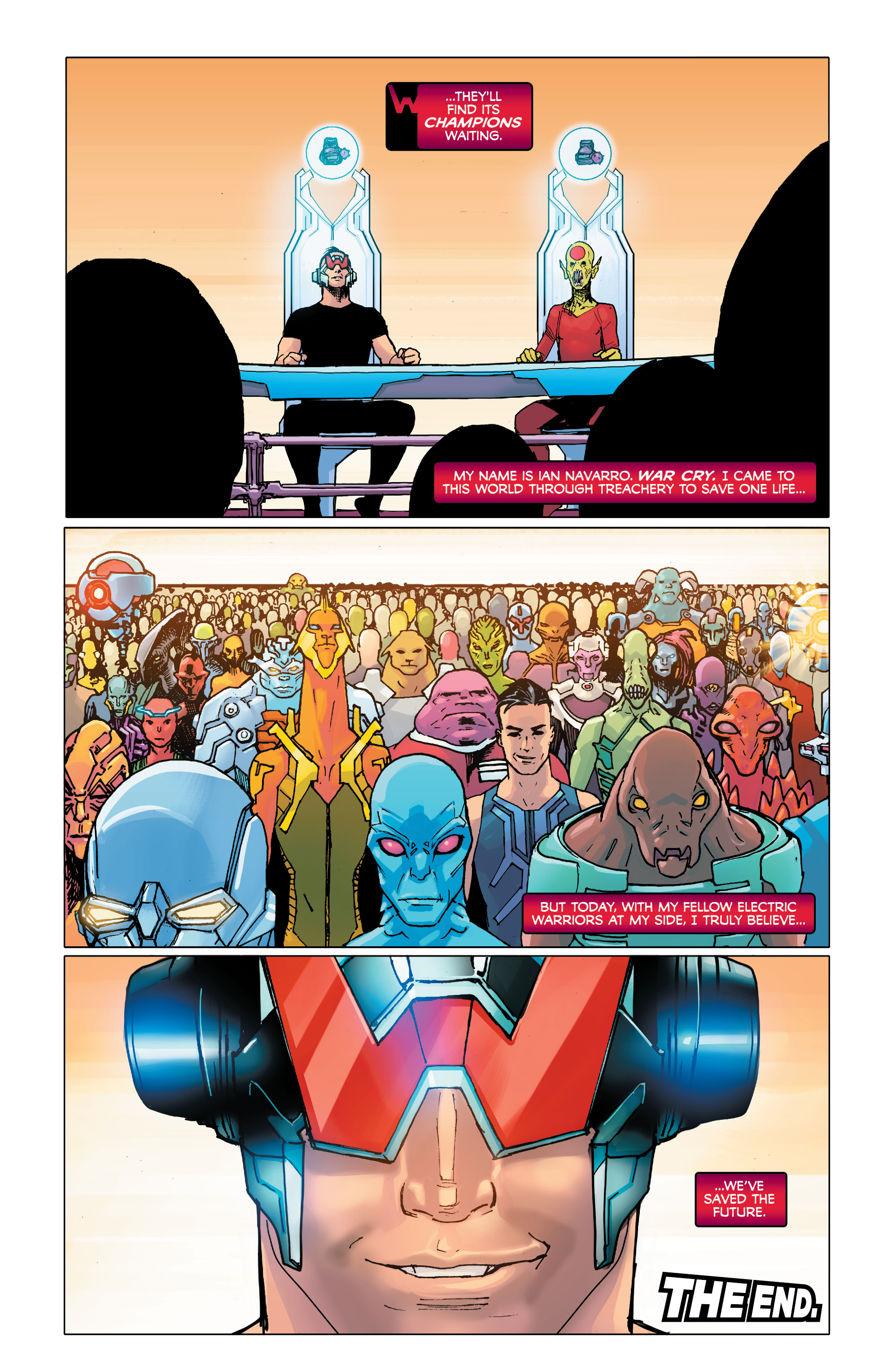 Read online Electric Warriors comic -  Issue #6 - 20