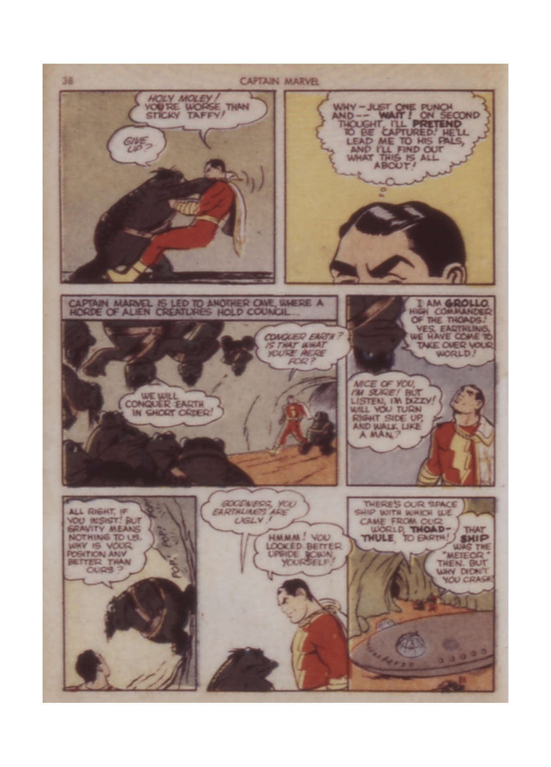 Read online Captain Marvel Adventures comic -  Issue #20 - 38