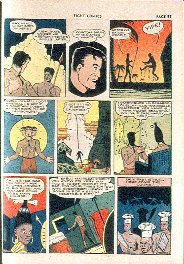Read online Fight Comics comic -  Issue #13 - 54