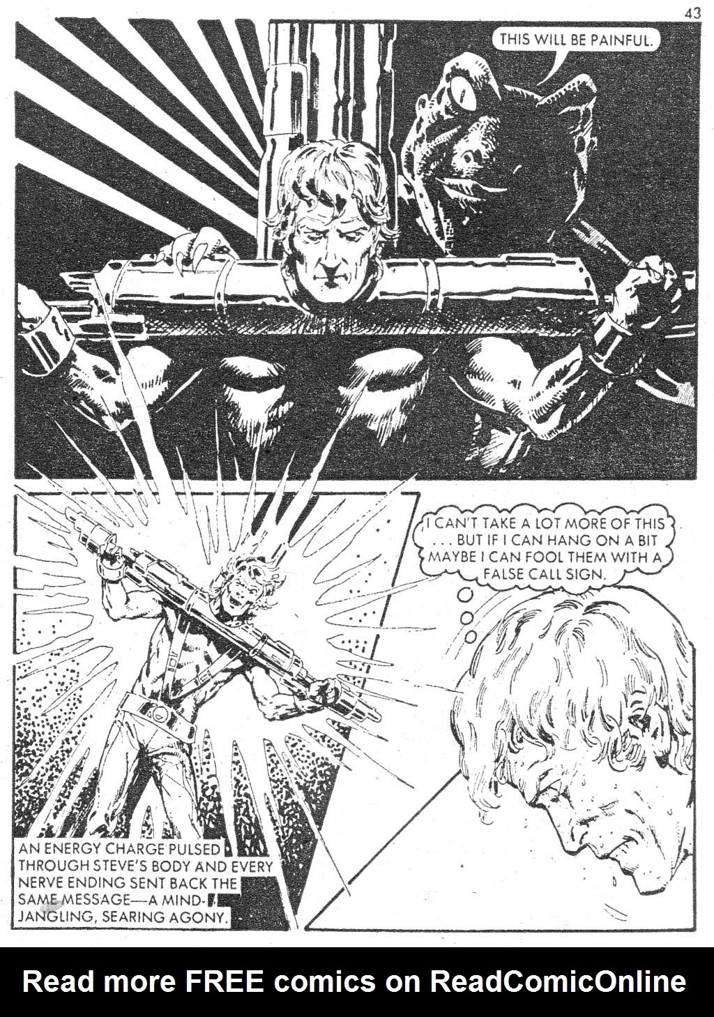 Read online Starblazer comic -  Issue #31 - 43
