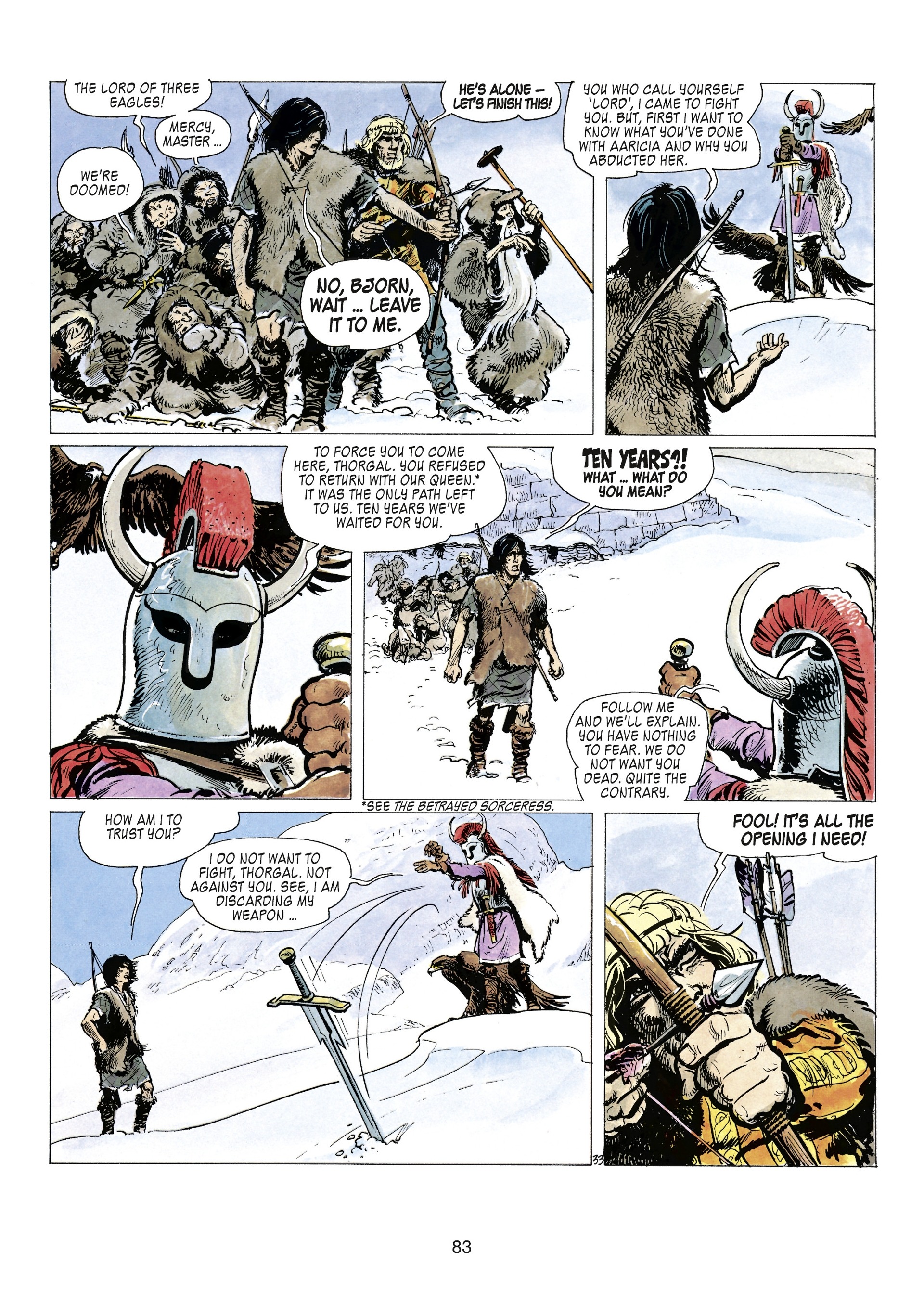 Read online Thorgal (2018) comic -  Issue #0 - 85