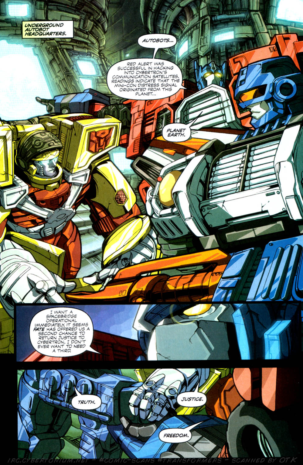 Read online Transformers Armada comic Issue 3