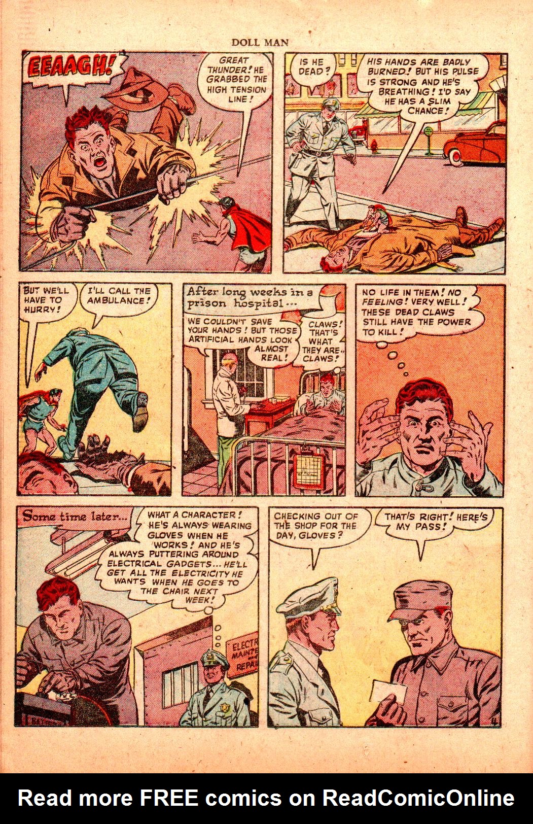 Read online Doll Man comic -  Issue #18 - 18
