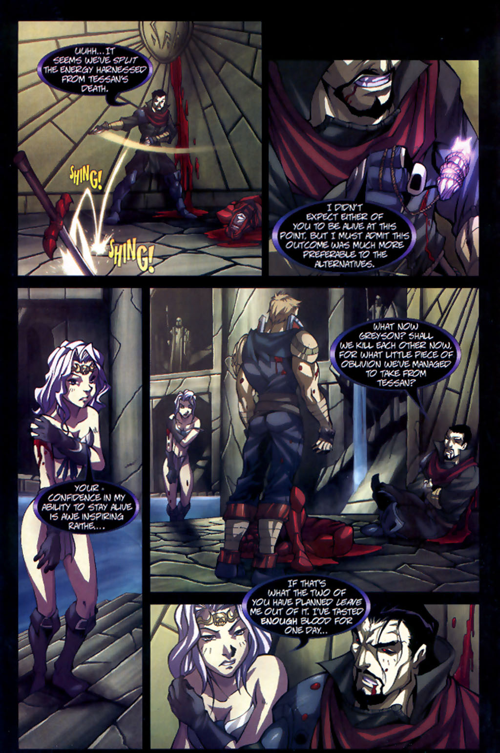 Read online Banished Knights comic -  Issue #4 - 26