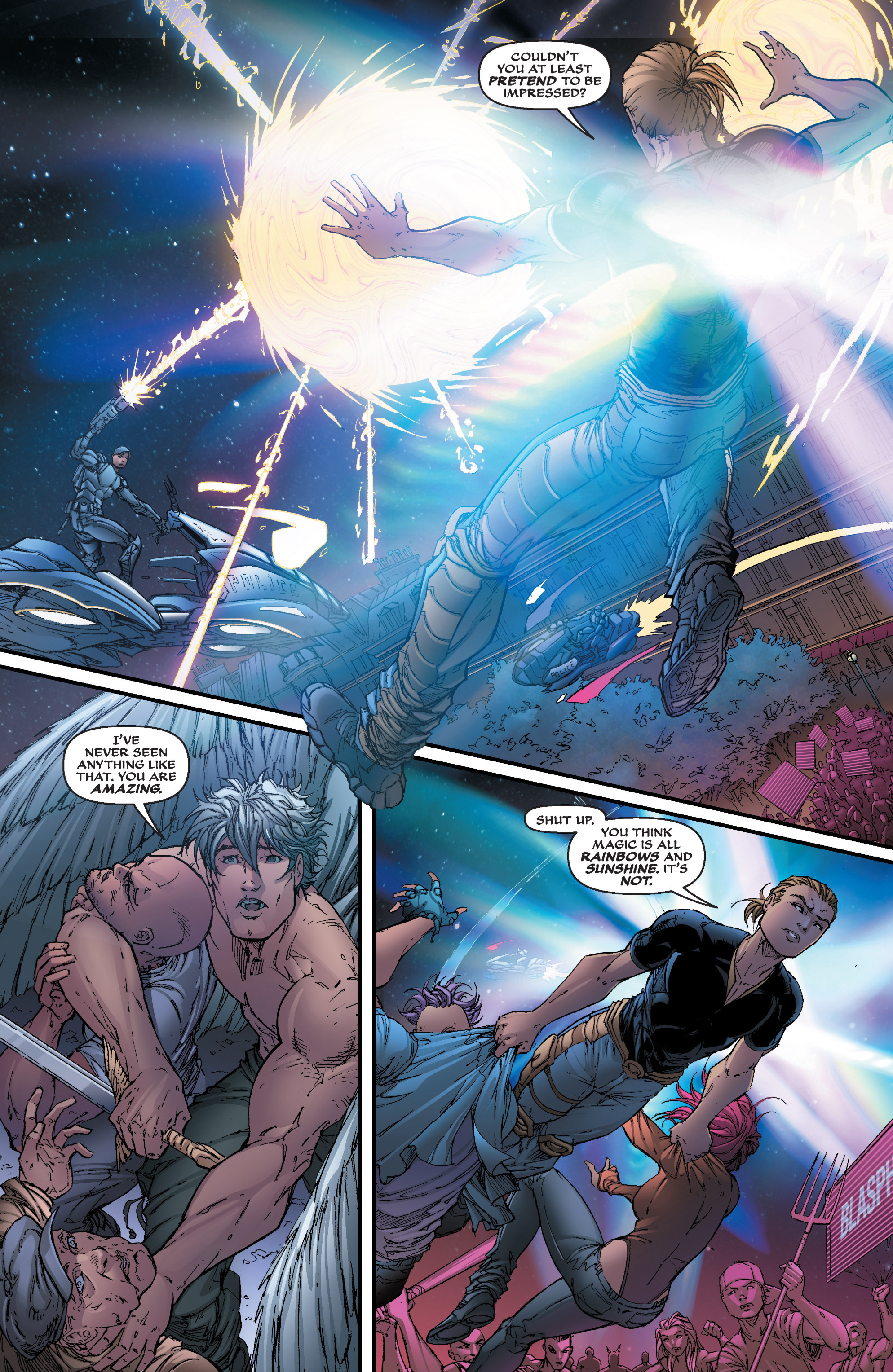Read online Michael Turner's Soulfire (2013) comic -  Issue #5 - 6