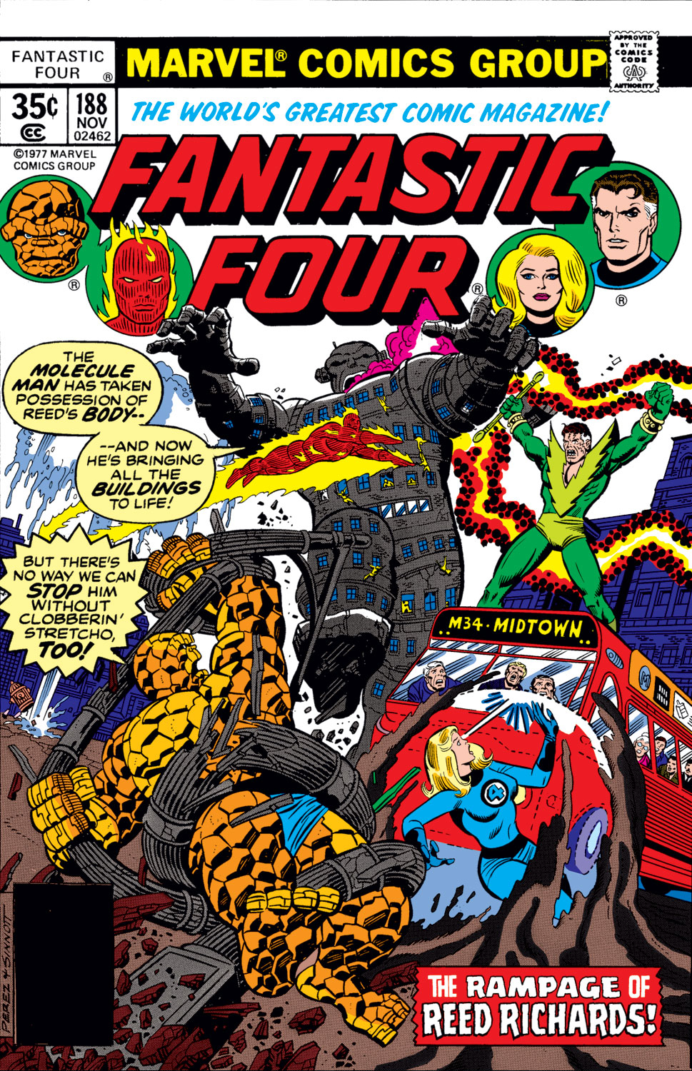 Read online Fantastic Four (1961) comic -  Issue #188 - 1