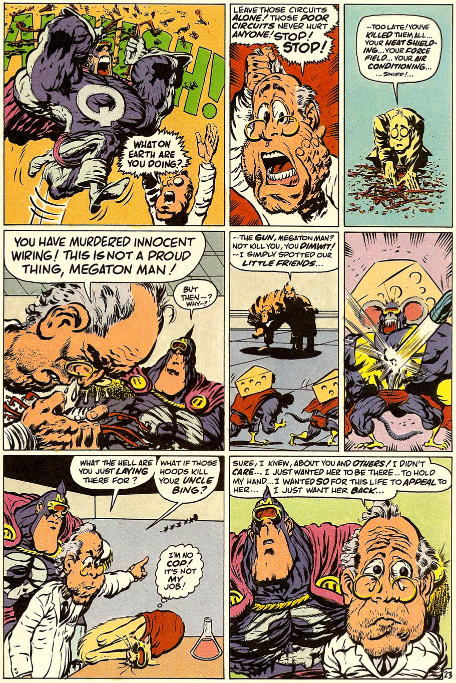 Read online Megaton Man comic -  Issue #2 - 25