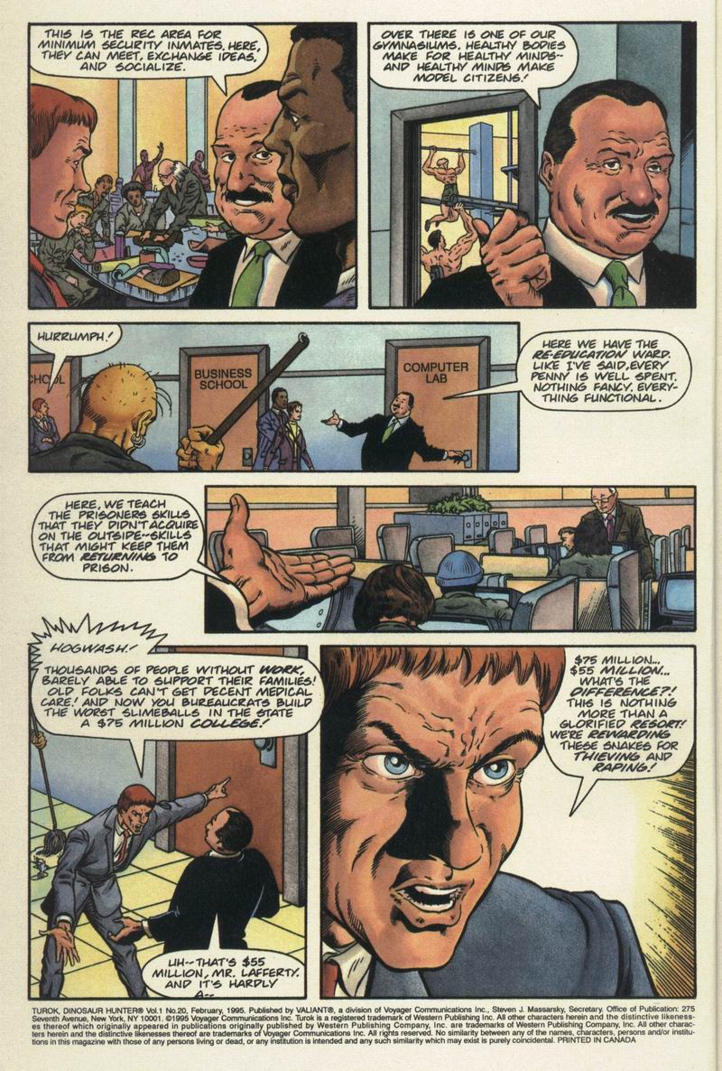 Read online Turok, Dinosaur Hunter (1993) comic -  Issue #20 - 3