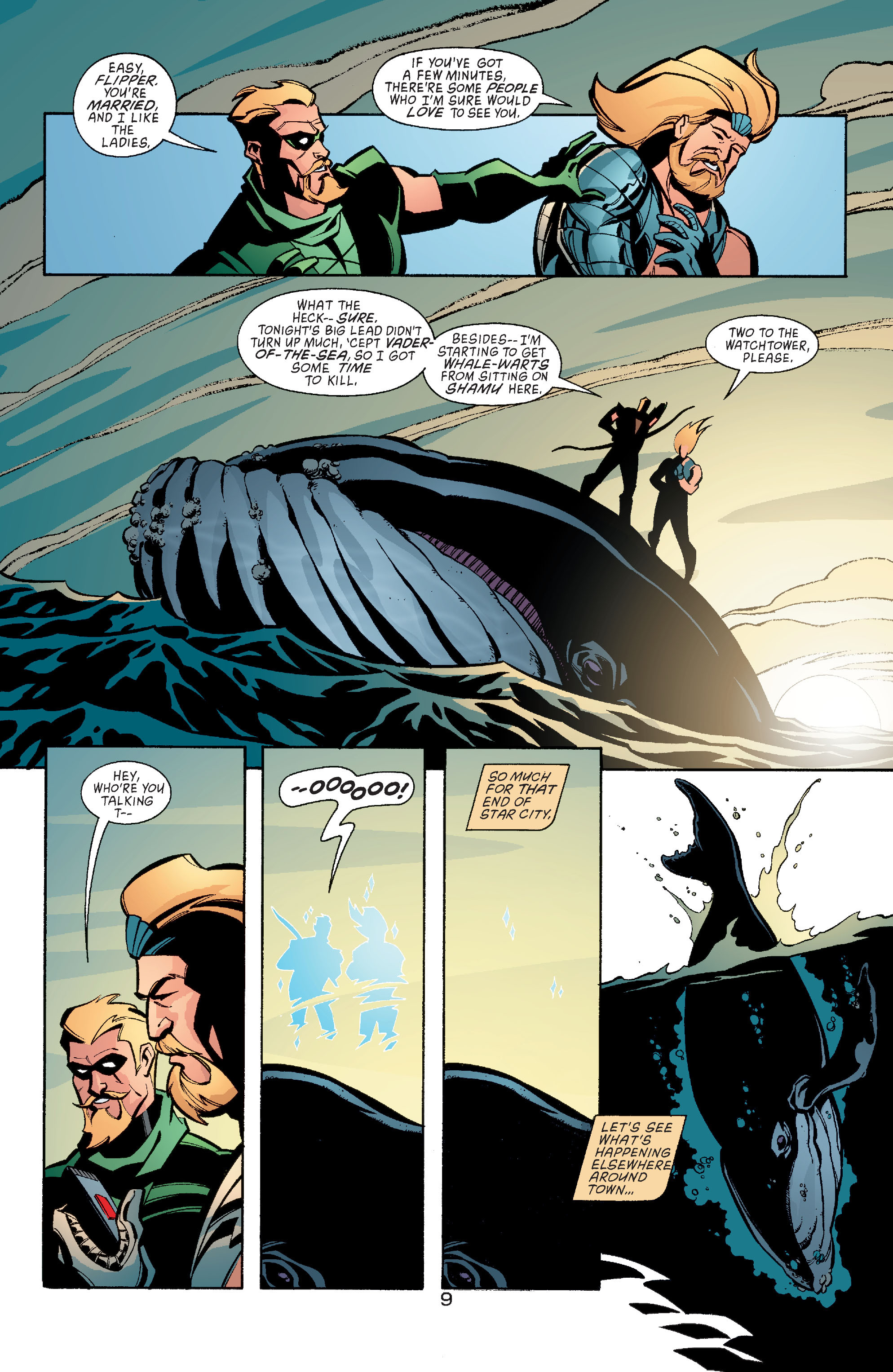 Read online Green Arrow (2001) comic -  Issue #4 - 9
