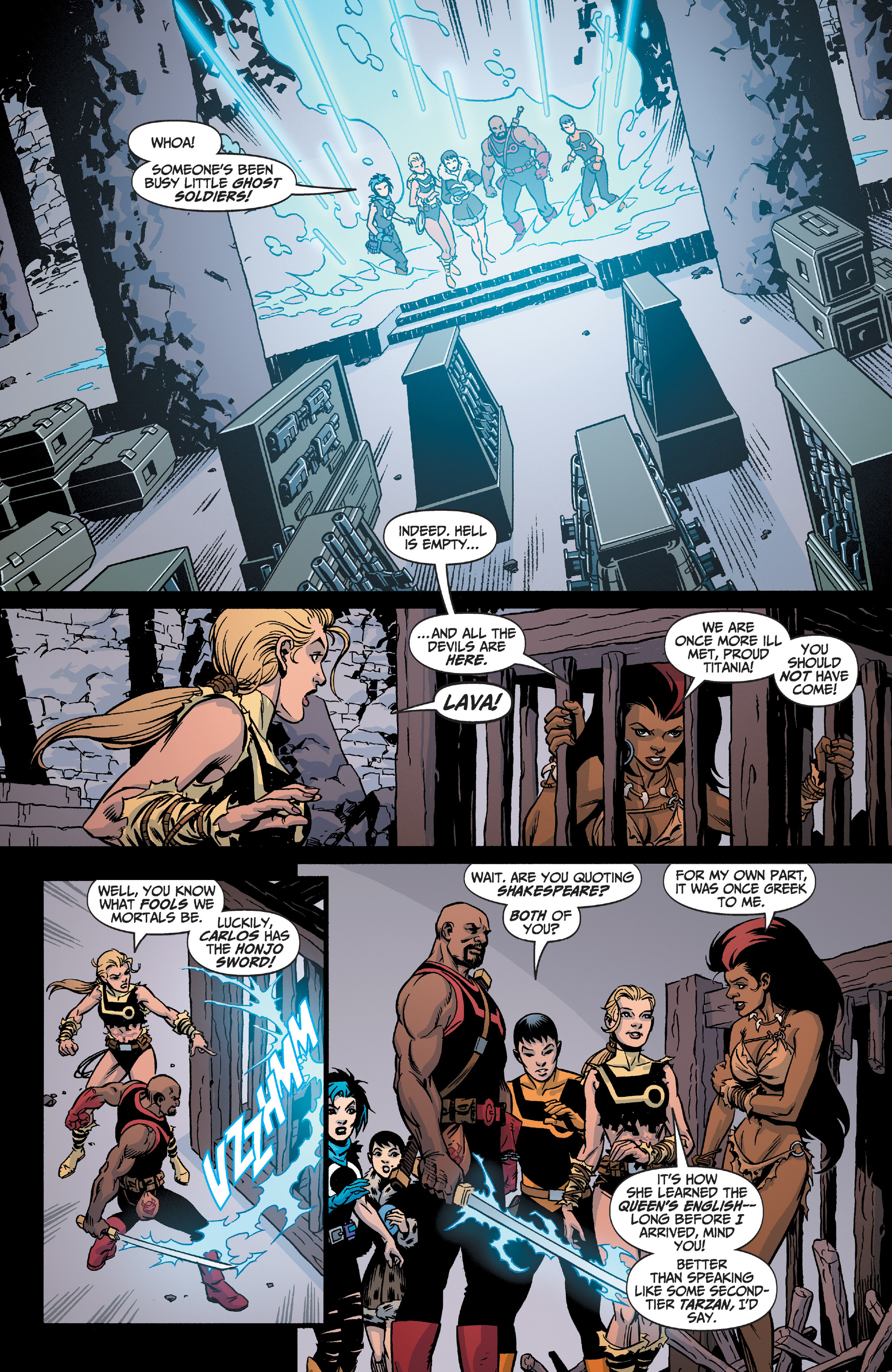 Read online Section Zero (2019) comic -  Issue #6 - 14