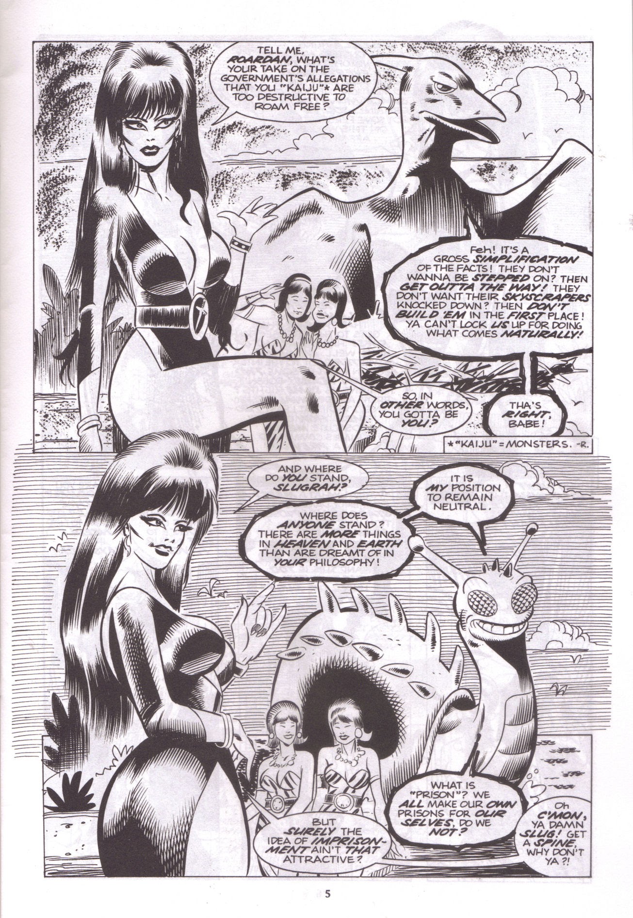 Read online Elvira, Mistress of the Dark comic -  Issue #29 - 7