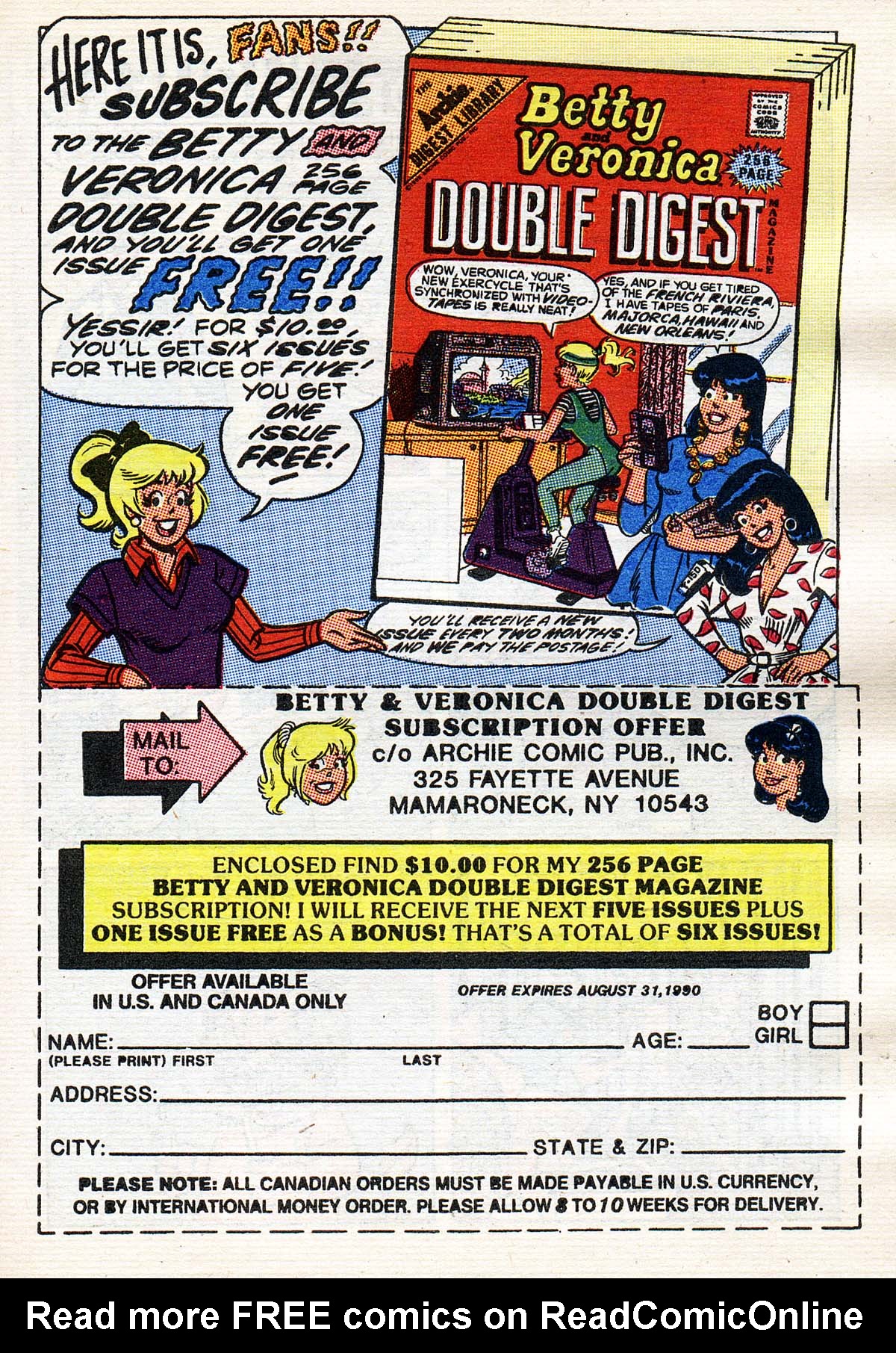 Read online Betty and Veronica Digest Magazine comic -  Issue #42 - 80